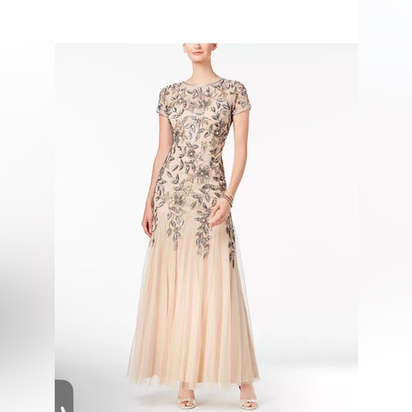 Adrianna Papell
Floral-Beaded Gown - Picture 3 of 15